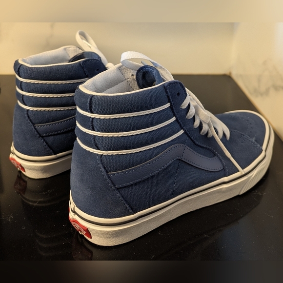 Vans Sk8-Hi Blue White Stripe Old Skool Era Slip-on  Shoes M5.5/W7 MSRP $64.99 - Picture 6 of 10